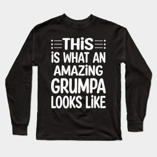 grumpa Fathers day Long Sleeve T-Shirt